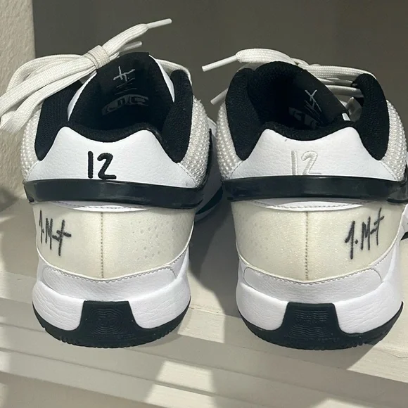 Nike Ja 1 TB Low Mens Basketball Shoes White FV1303-100 VNDS Sz 11 Worn Once - Picture 7 of 9